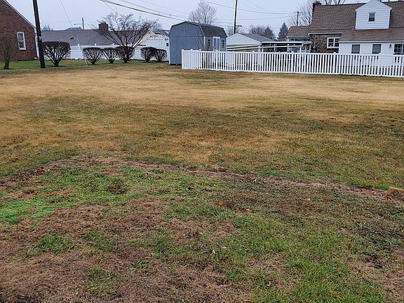 Oversized back yard. 