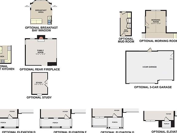 Sorrel Classic First Floor Options