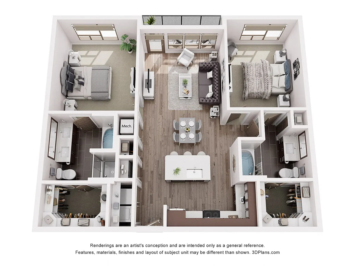 Floor plan B1