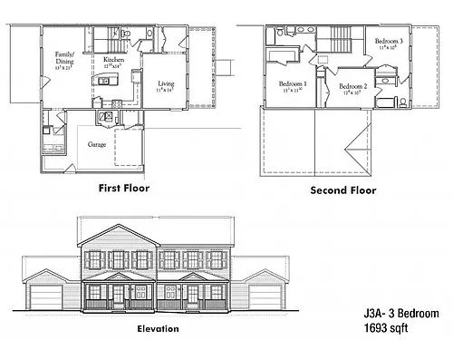 Floor plan JNCO 3 Bedroom