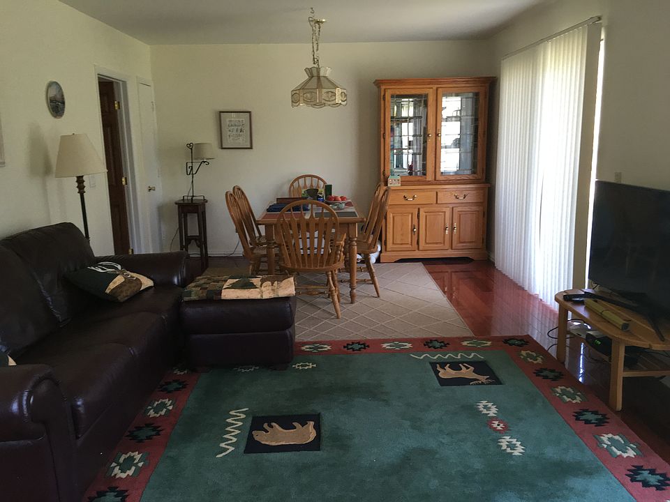dining table in living room