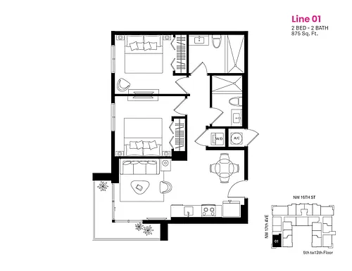 Floor plan Line 01