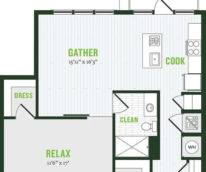 A1-1 Floorplan Diagram