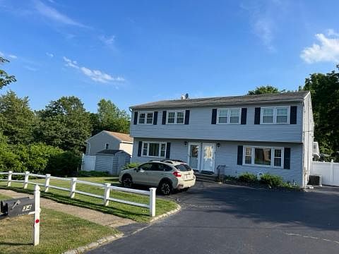 front of house. 36 Ackerman is on the left side.