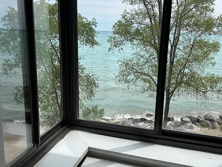 View from dining area looking northeast.