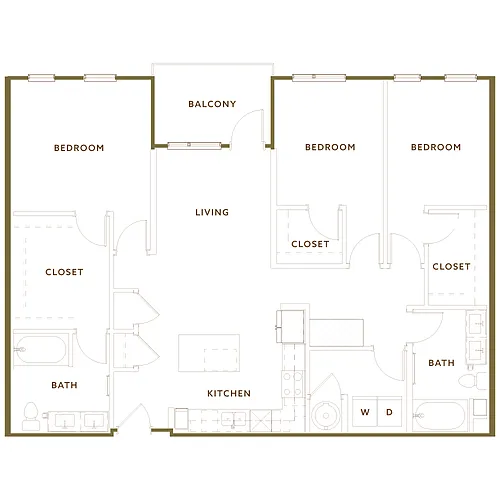Floor plan 3B