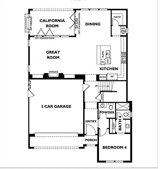 The California Room shown here was actually a conservatory in this home and has been completely enclosed and is part of the Great Room. This is an amazing super spacious open floor plan!