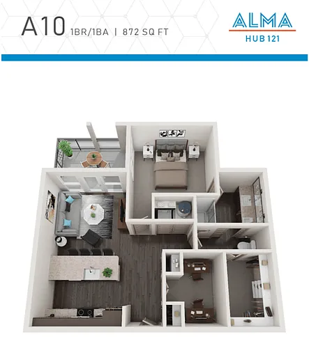 Floor plan A10