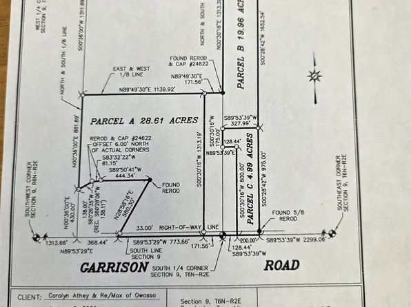 PARCEL W Garrison Rd #A, Owosso, MI 48867