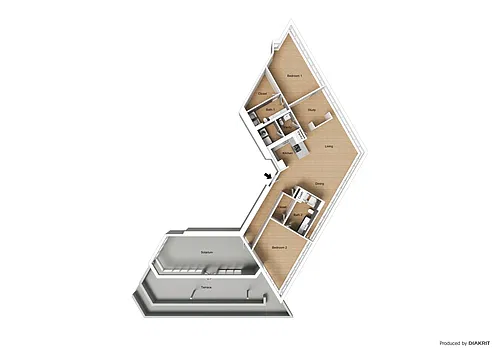 Floor plan East Penthouse