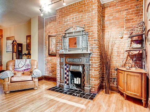 Old School brick Fireplace