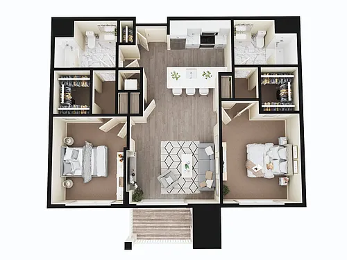 Floor plan B2A