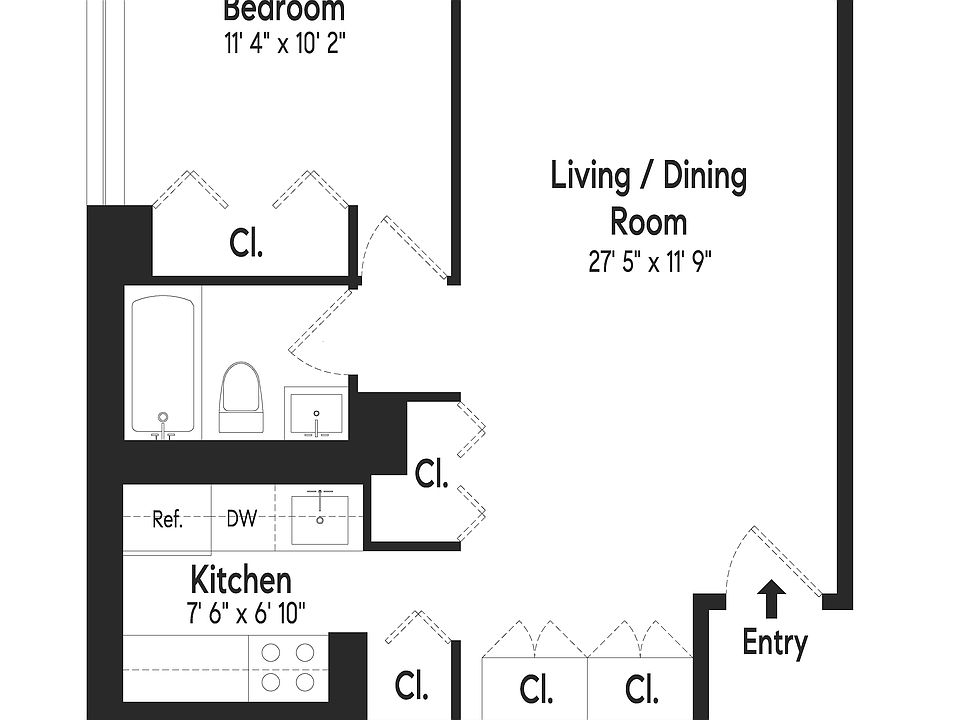 1st image of 62 W 62nd St APT 5G