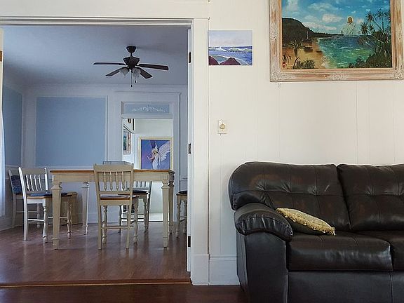 Living room and dinning room
