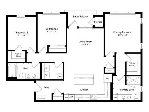 Floor plan C1