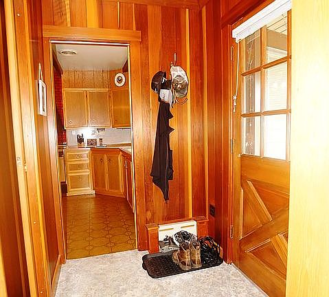 entry way on main level