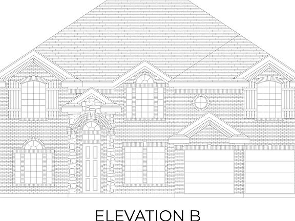 Hillcrest 2F w Media Elevation B w Options