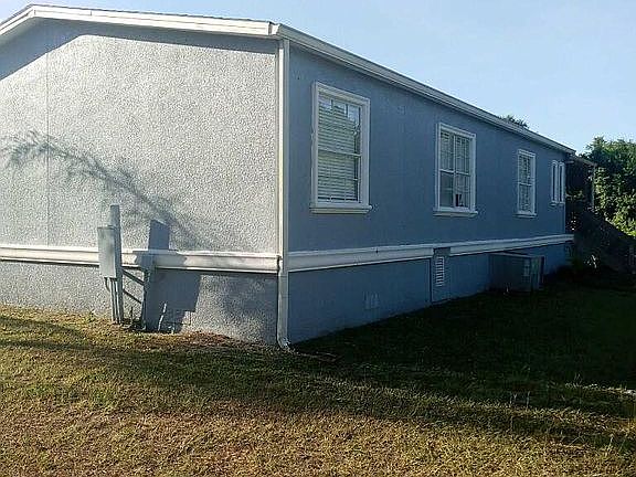 side and back of property