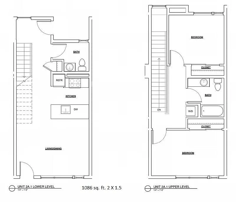 Floor plan Townhome