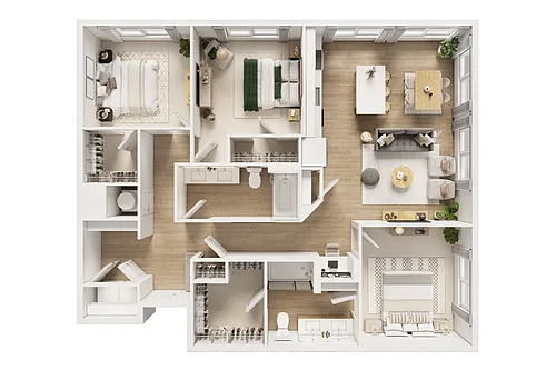 Floor plan C1