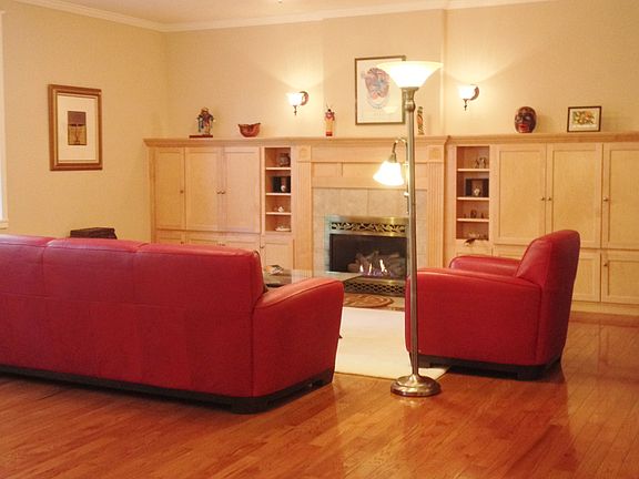 Gas F/P Maple Cabinets