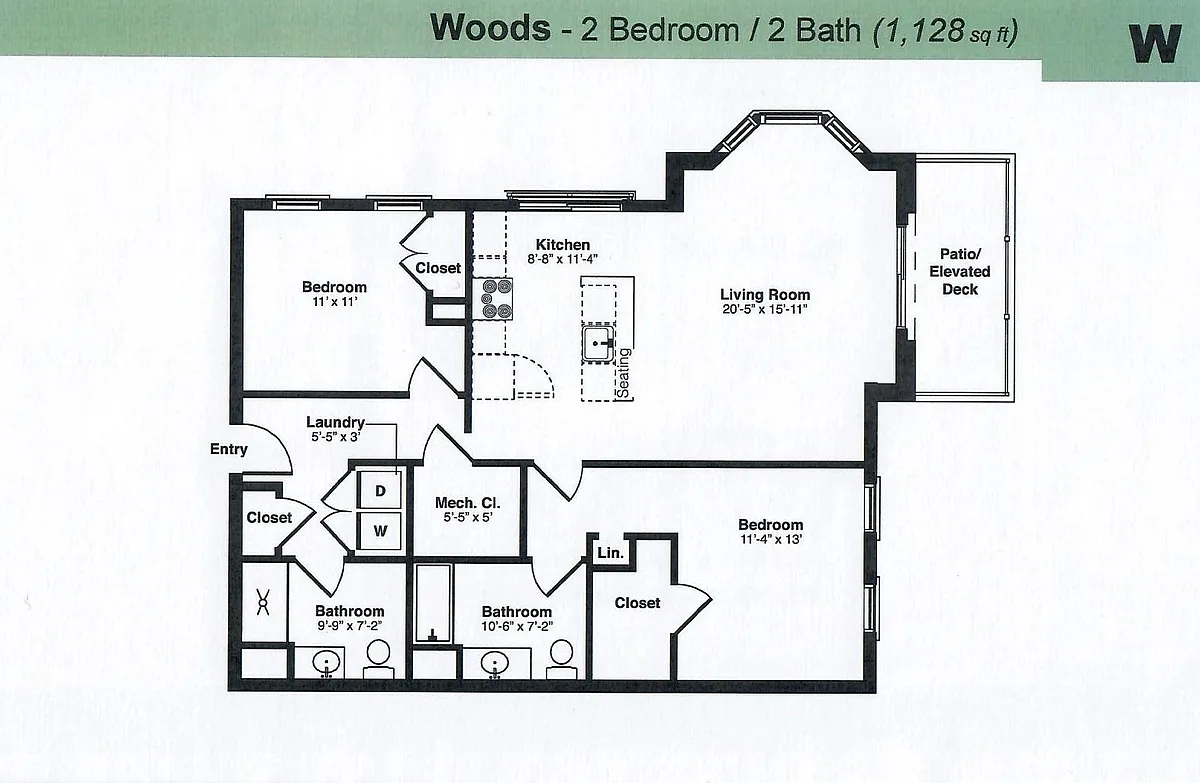 Floor plan WOODS