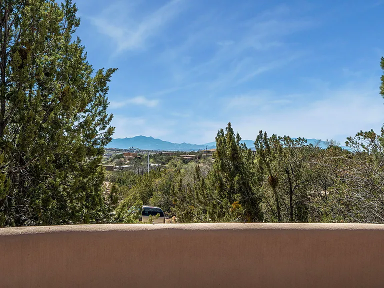 View from the back of home