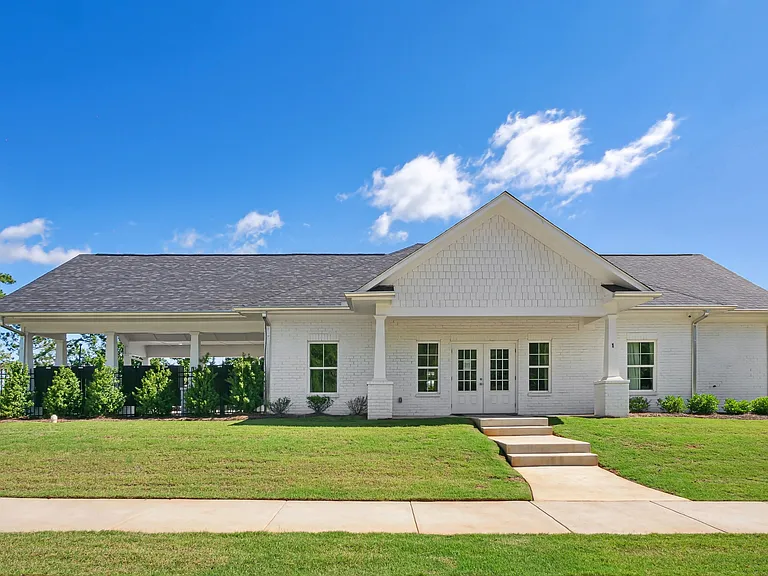Inviting exterior view of our beautifully designed clubhouse.