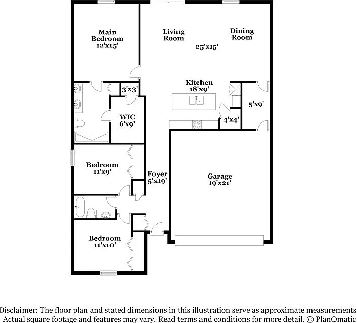 3 bed, 2.0 bath, 1561 sqft, $2,005 — Photo 2