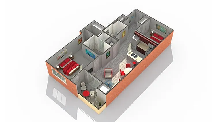 Floor plan Taylor Loft