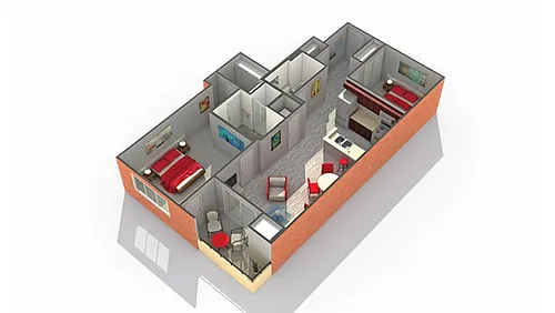 Floor plan Taylor Loft