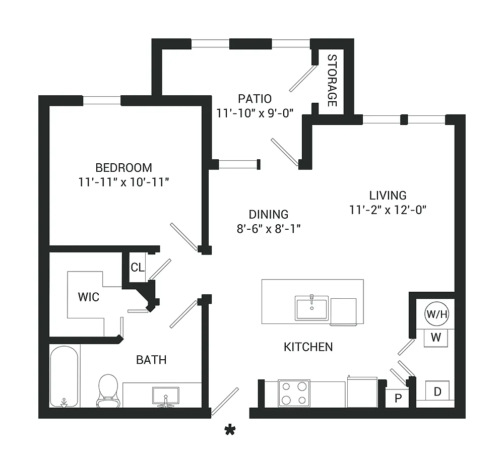 Floor plan Azure