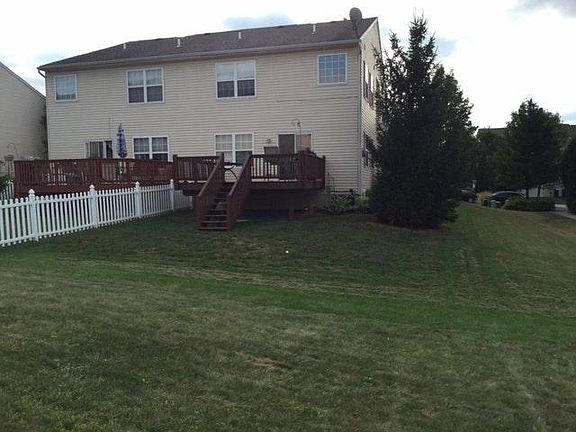 Back yard and Deck