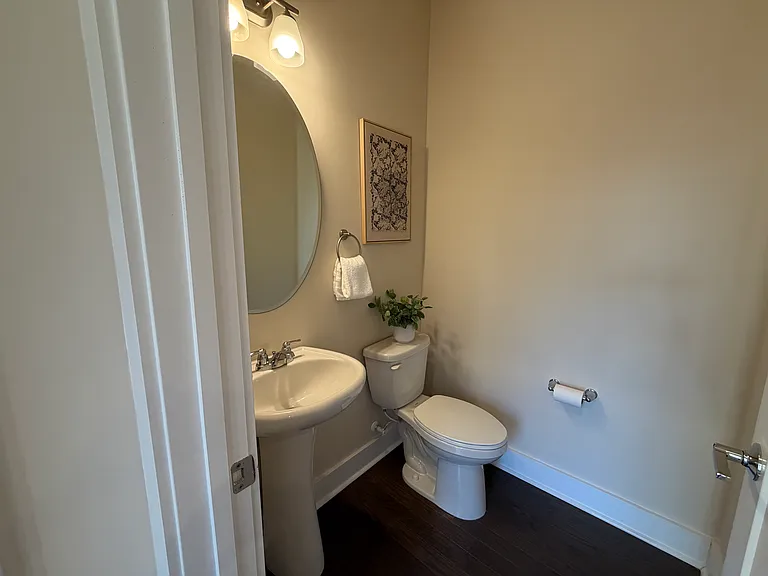 Half Bath on main floor