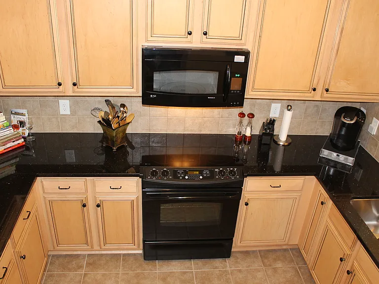 Gorgeous kitchen with everything a chef needs