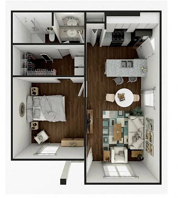Floor plan The Bungalow