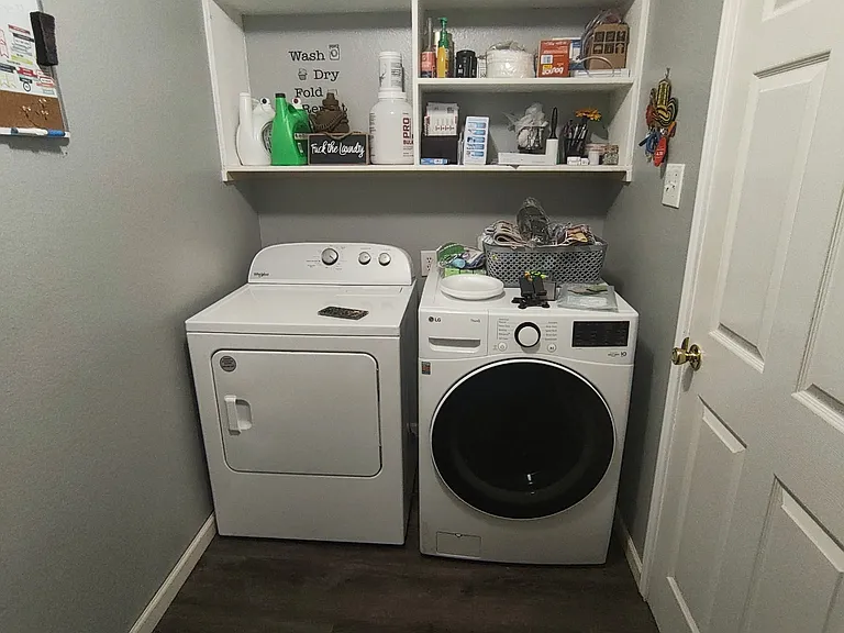 Pantry/Washer and Dryer