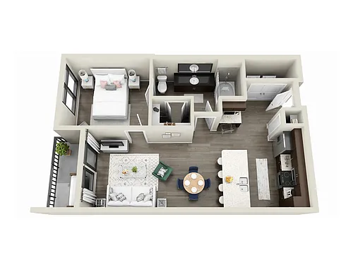 Floor plan A1B