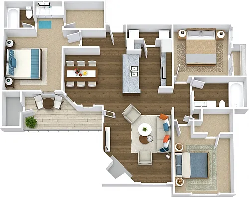 Floor plan C1