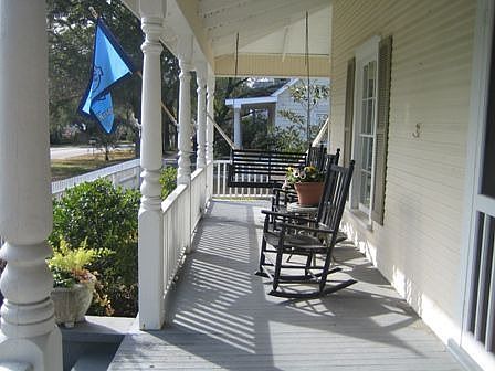 Rocking Chair wrap-around porch