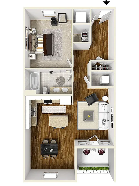 Floor plan The Cabana