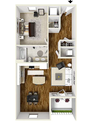 Floor plan The Cabana