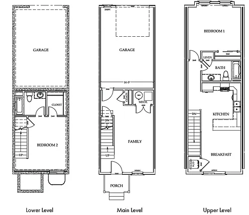 Floor plan Ridgewood