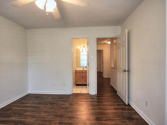 Both bedrooms fit a king bed with furniture and have their own separate bathrooms.