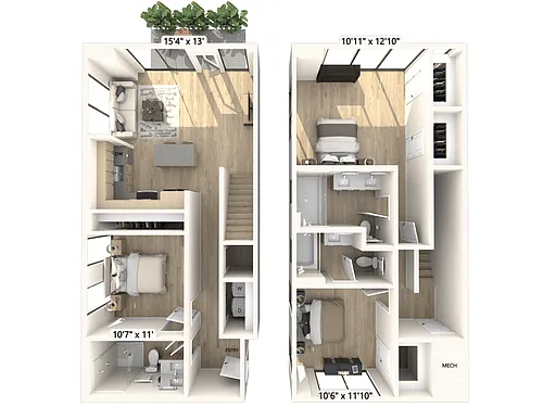 Floor plan C3T