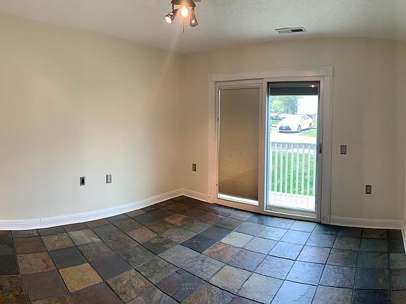 Bedroom#1 with a full size closet and patio