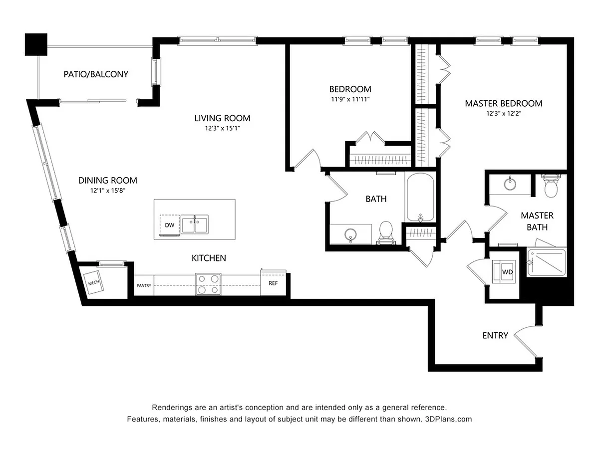 Floor plan B4