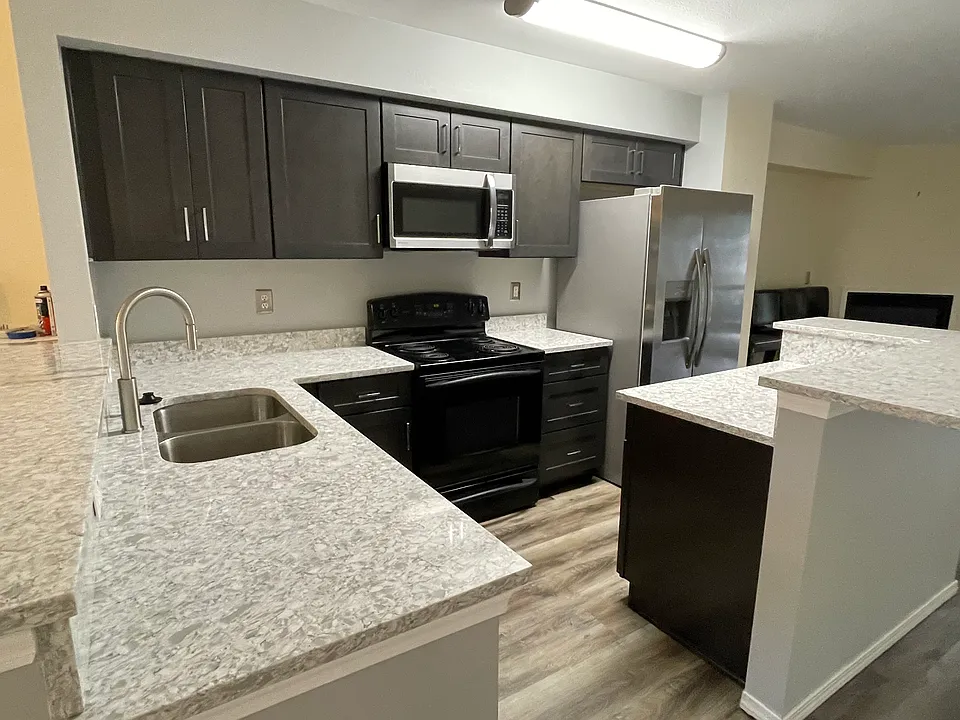 Newly remodeled kitchen