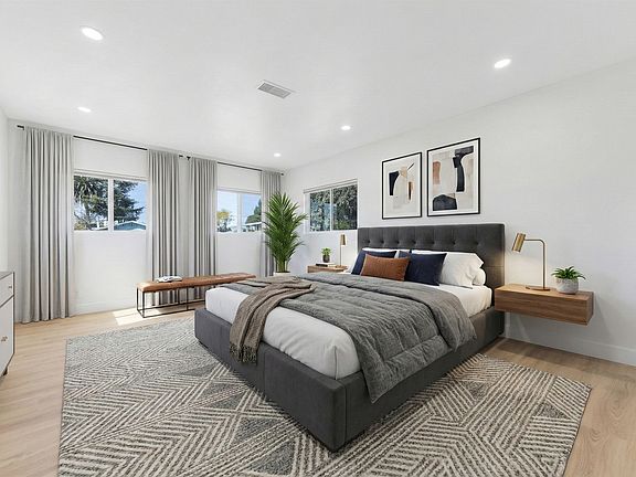 Master Bedroom stagged