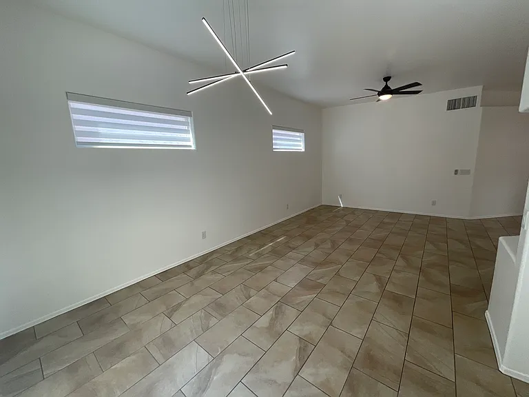 Living dining area